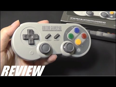 Kritisch output Europa REVIEW: 8Bitdo SF30 Pro Wireless Bluetooth Controller for Smartphones,  Switch, PC - YouTube