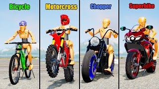 Motorcycles&Bikes Battle - Beamng drive
