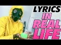'Radioactive' Imagine Dragons (Parody) - LYRICS IN REAL LIFE