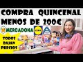 MERCADONA COMPRA QUINCENAL // BAJAN LOS PRECIOS // ALDI // LIDL // IMPRESCINDIBLES // FAVORITOS //