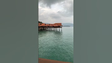 Langkawi Berjaya Resort Malaysia Langkawi beach🏝️ Floating villas like the Maldives