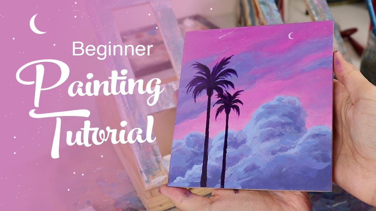 Acrylic painting - Acrylic Paintings  Videos: An Easy Way For  Beginners