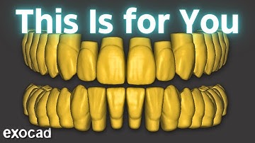 NEW TOOTH LIBRARY (Exocad 3.2 Elefsina)