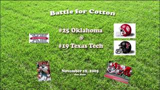 2005 Oklahoma @ Texas Tech One Hour