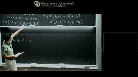Hong Liu Lecture 2 on Non Equilibrium Effective Field Theories, Hydrodynamics, and Emergent Supersym