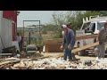 North Texas family spends holiday cleaning up farm leveled by tornado