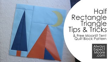 Half Rectangle Triangle Tips and Tricks