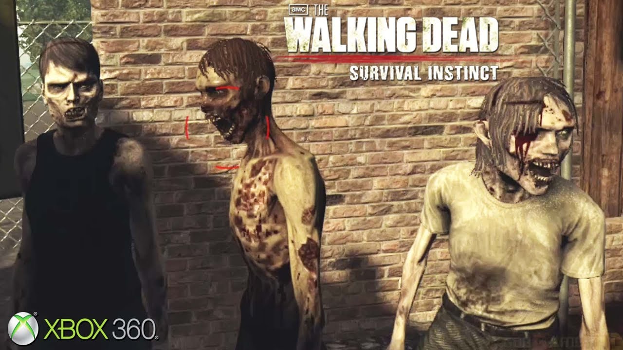 Xbox 360 - The Walking Dead Survival Instinct - waz