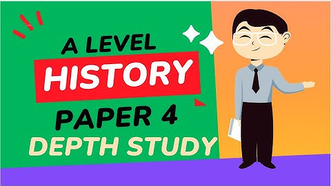 How To Answer A Level History Essay questions (CIE Paper 4)