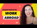 How To Find Work Abroad | 15 Easy Ways to Get a Job Overseas!