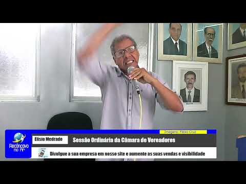 Vereador Genival Gaspari faz duras críticas à gestão municipal durante a Sessão desta quinta-feira