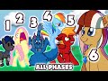 Battle Gem Ponies ALL PHASES | Friday Night Funkin&#39; VS Battle Gem Ponies | Pony Meme (FNF MLP Mod)