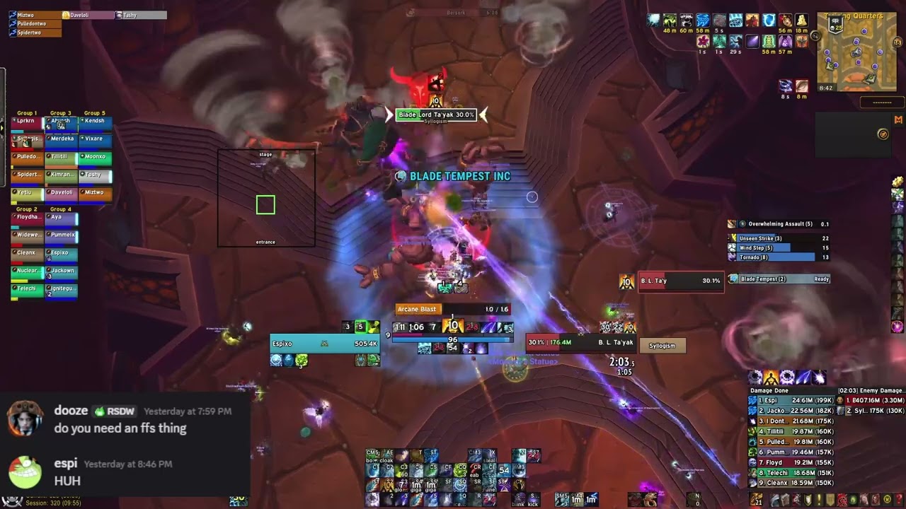 RANK 1 ARCANE MAGE - BLADE LORD TA'YAK