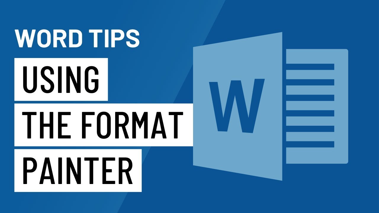 Word Quick Tip: Using the Format Painter