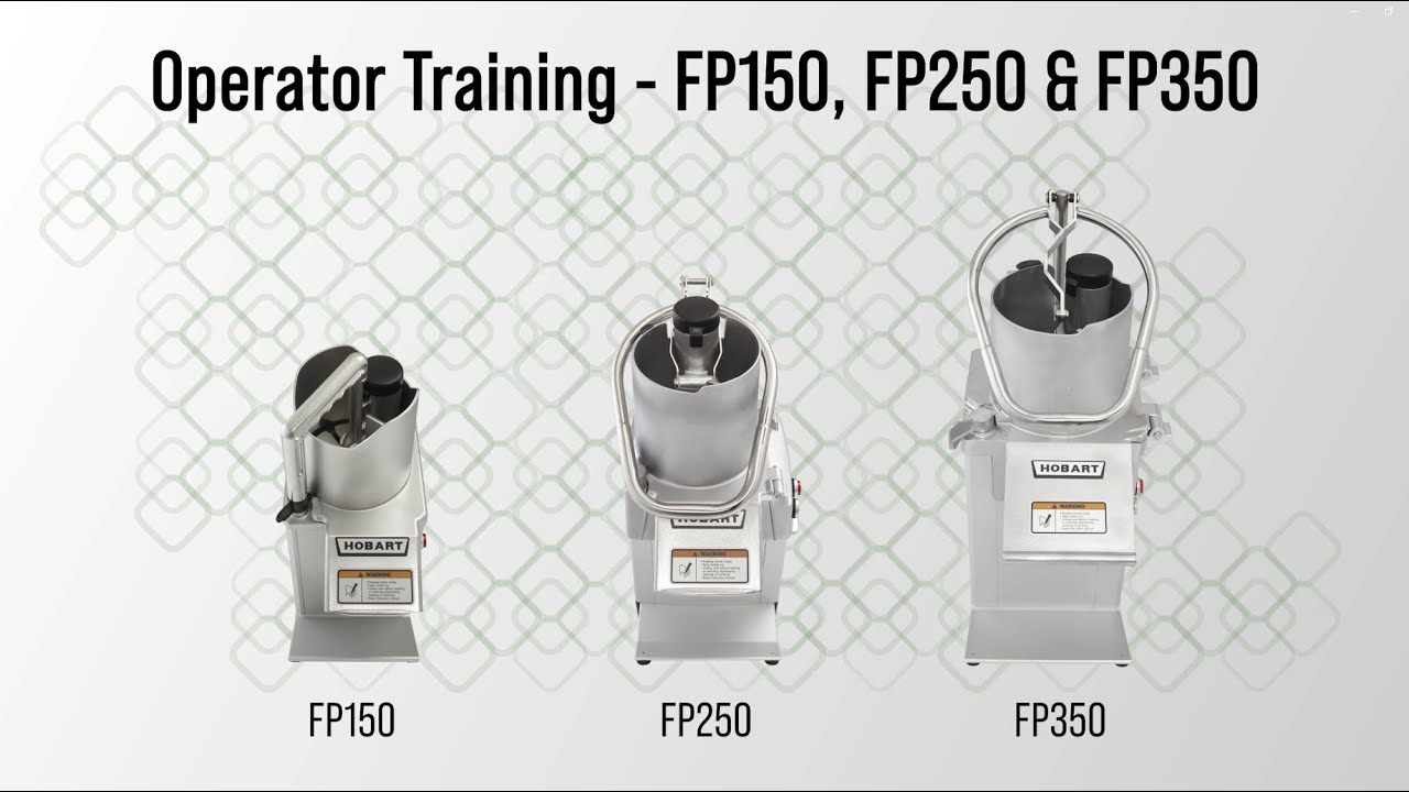 Hobart FP150, FP250 and FP350 Operator Training - YouTube
