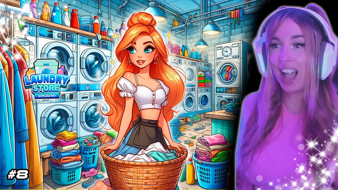 Comprando muchas LAVADORAS para la LAVANDERIA | Laundry Store Simulator #8