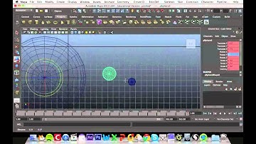 MAYA 3D Animation Tutorial : Simple Parenting