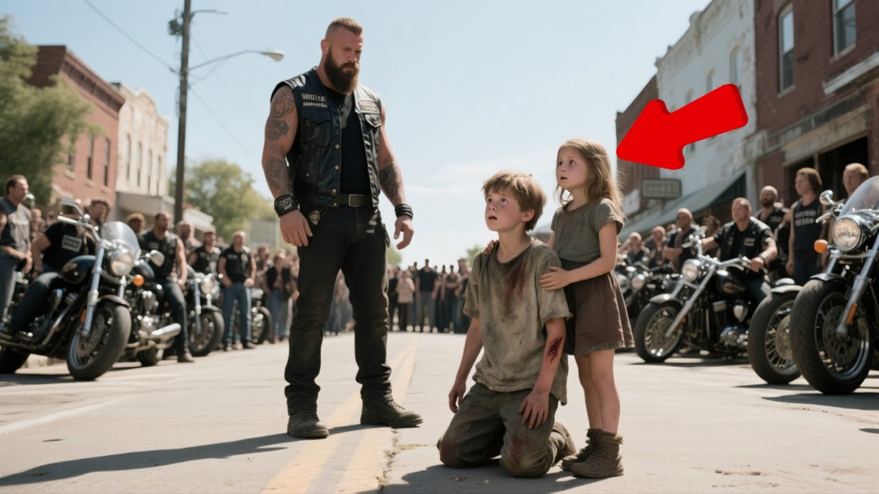 A Homeless Boy Saved a Biker’s Child — The Hells Angels’ Reaction Stunned the Town