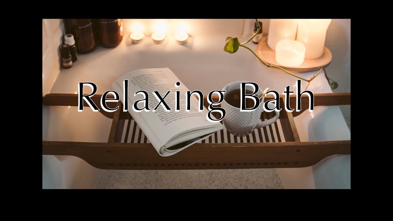 Bathtub Water Running [4K Relaxation] YouTube