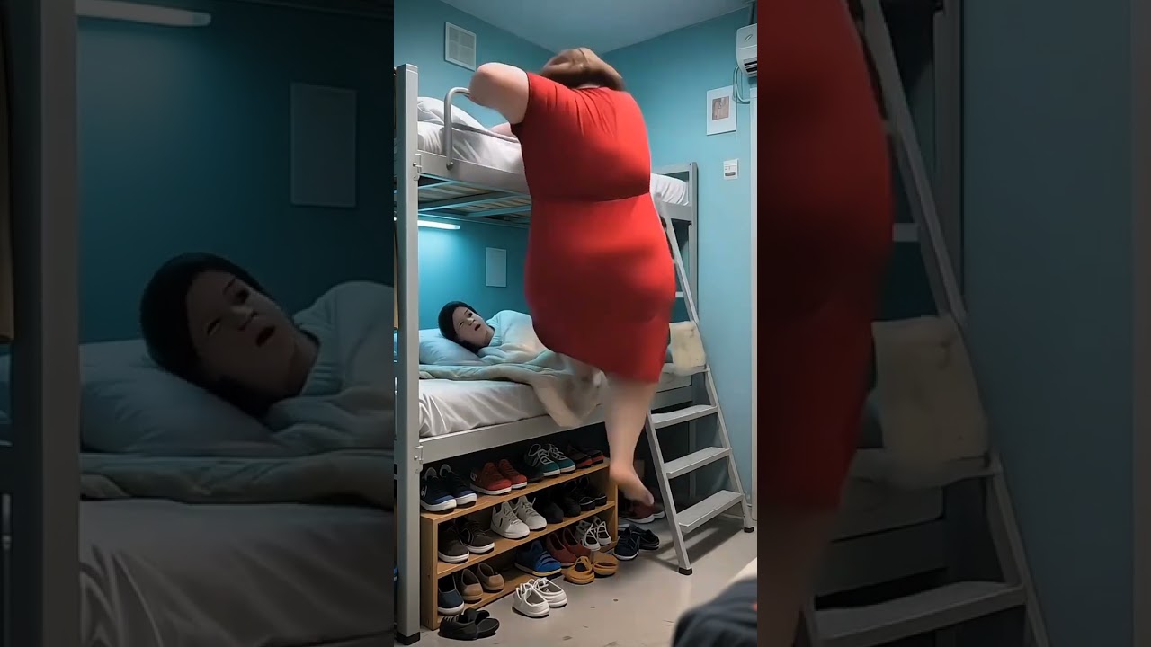 FAT FEMALE 🐑 fall 🤣from Ned laughing 😁 Scenes in Village house 🏠 