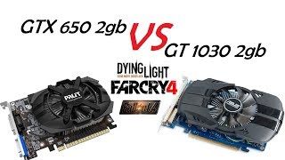 Обложка GT1030 Vs GTX650 Скачать GT1030 Vs GTX650