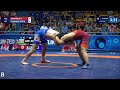 1/2 FS - 65 kg: T. BAYRAMOV (AZE) v. M. KARIMISEIFAB (IRI)