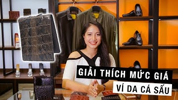 Lý giải các mức giá của ví da cá sấu tại Việt Nam?
