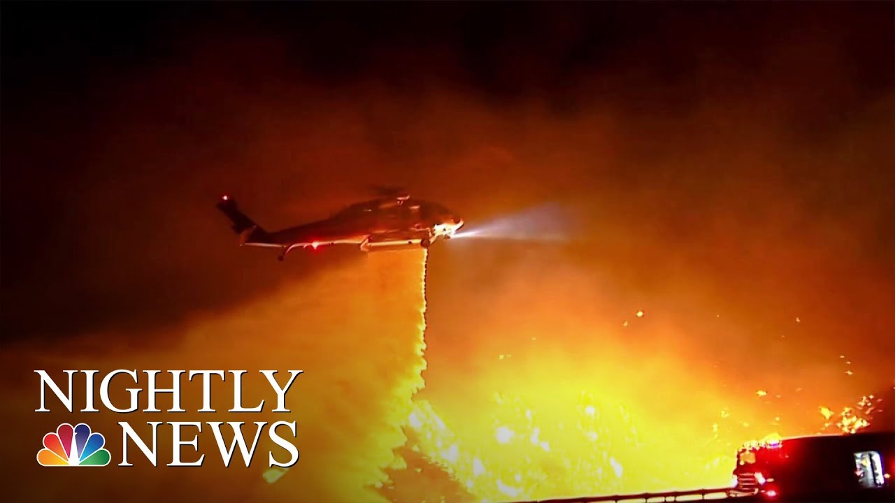 Trump Threatens To Pull Federal Aid For Devastating California Wildfires | NBC Nightly News