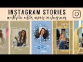 5 AESTHETIC story ideas using Instagram | aesthetic edits