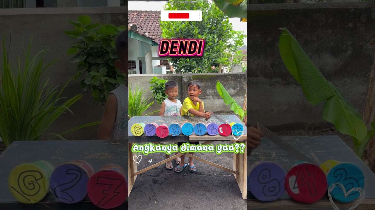 Challenge menebak angka, Dendi vs Rizki #trending #games #tebaktebakan