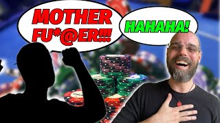 I GET CUSSED OUT ON THE POKER TABLE!!! Big Hands Massive Pots and Huge Bluffs! Poker Vlog #13