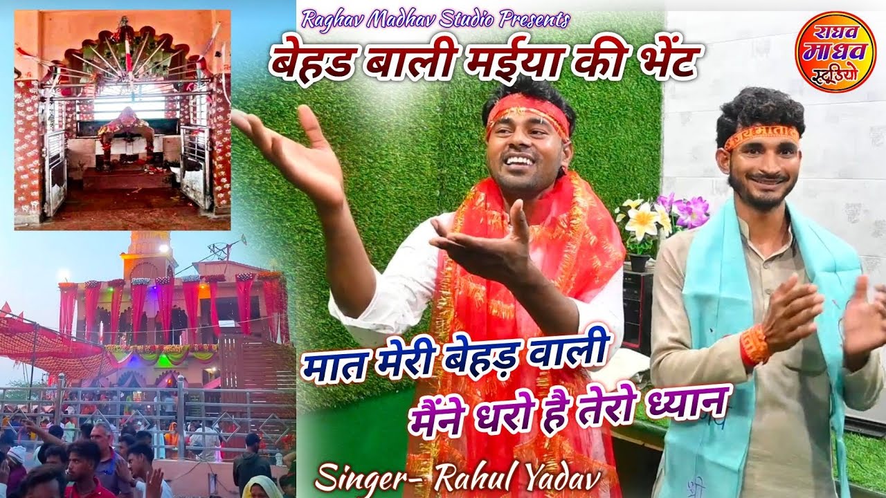 बेहड़ वाली माँ की भेंट 2024 || मात मेरी बेहड़ वाली मैंने धरो है तेरो ध्यान |राहुल यादव #languriya2024