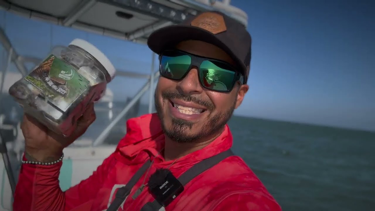 FISHING ARROYO CITY TX, FOR CRAZY REDFISH ACTION (USING MR.BALLYHOO BITES)