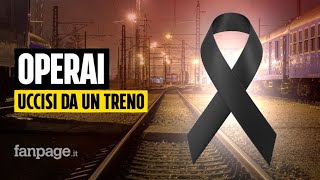 Chi erano i 5 operai uccisi da un treno a Brandizzo: il più giovane aveva 22 anni