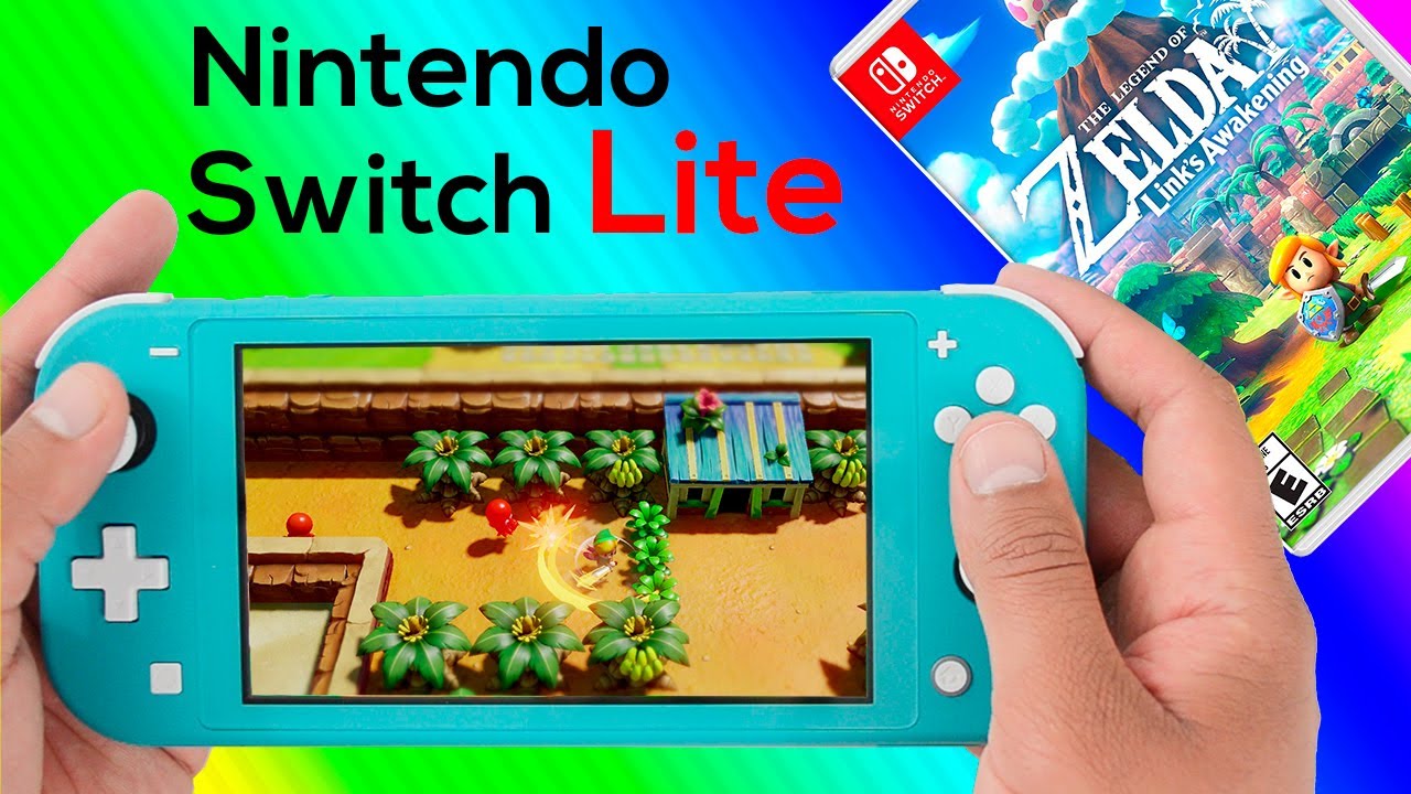 The Legend of Zelda: Link\'s Awakening Nintendo Switch Lite Gameplay -  YouTube