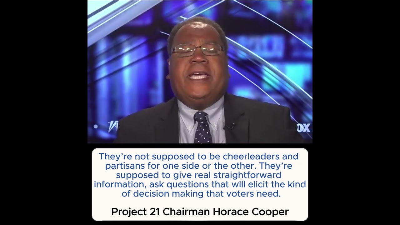 No, Media Should NOT Be Partisan or Cheerleaders for a Particular Side