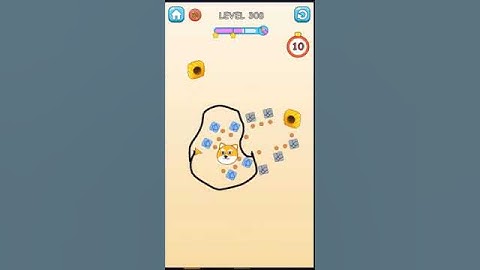 Save the Dog game level 308 | Game Play #shorts #short #funny #gameplay #savethedoge