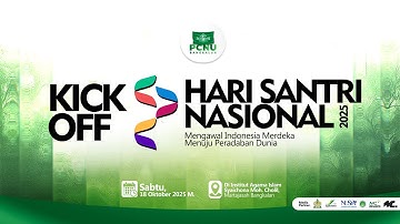 LIVE | Kick Off Hari Santri Nasional 2025 Di INSYA Bangkalan | 18 Oktober 2025