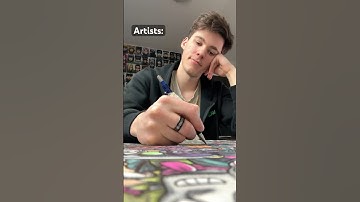 Artists after finishing an artwork😂😭