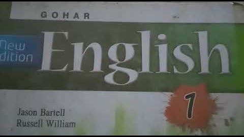 English Class 1 Lecture 12 | By Farkhanda Faqir Hussain | Falcon School System