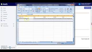 How to create YMM CSV from Sample CSV   Shopify YMM App by Capacity Web Solutions