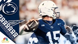 Famous Penn State QB Drew Allar throws two TDs vs. Oregon | COLLEGE FOOTBALL HIGHLIGHTS | Big Ten on NBC Profile
