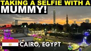 Taking a SELFIE with a MUMMY!