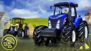 Racing Tractors - Farm Driver Simulator | Android Gameplay screenshot 1