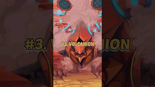 top 5 best fire - type Pokemon part -2 4k #pokemon #pokemon_video #shorts Fire Type Pokemon Tier List Part 2