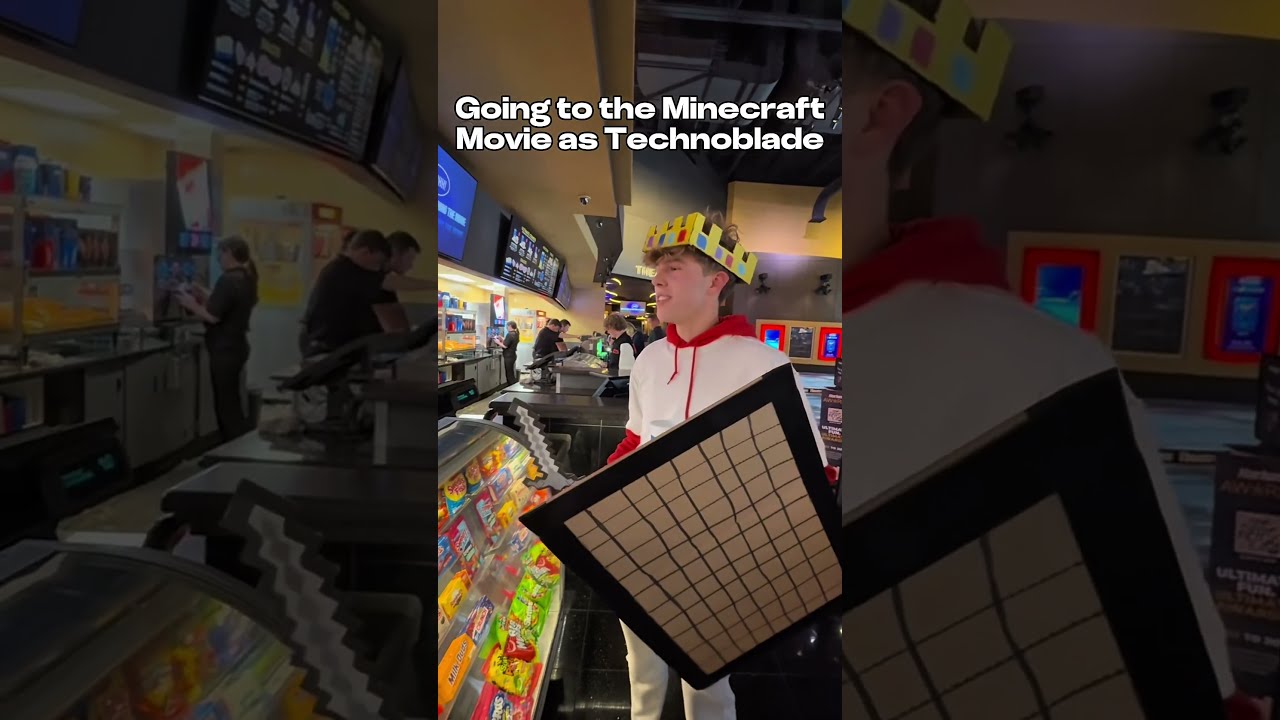 Going to the Minecraft Movie as Technoblade❤️ #technoblade #legend #minecraftmovie