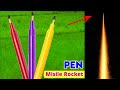 Turning a Simple Pen into a FIRE SHOOTER 🔥 How to make a matchstick Gun | Pen Gun