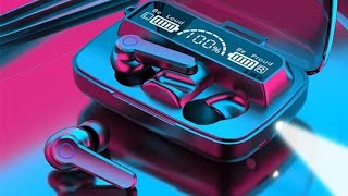 طريقه تشغيل وفتح سماعه ايربود اصدار جديد M19 بور بنك و كشاف ليد قوي BT wireless screenshot 1