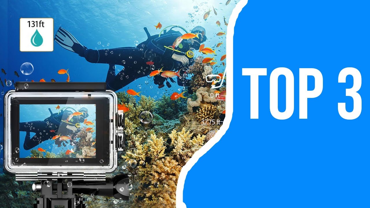 Se filmer sous l'eau : les caméras étanches