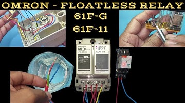 Omron 61F-G-OSL Floatless Level Switch | Omron 61F-11 Relay Unit | Omron Floatless Relay |